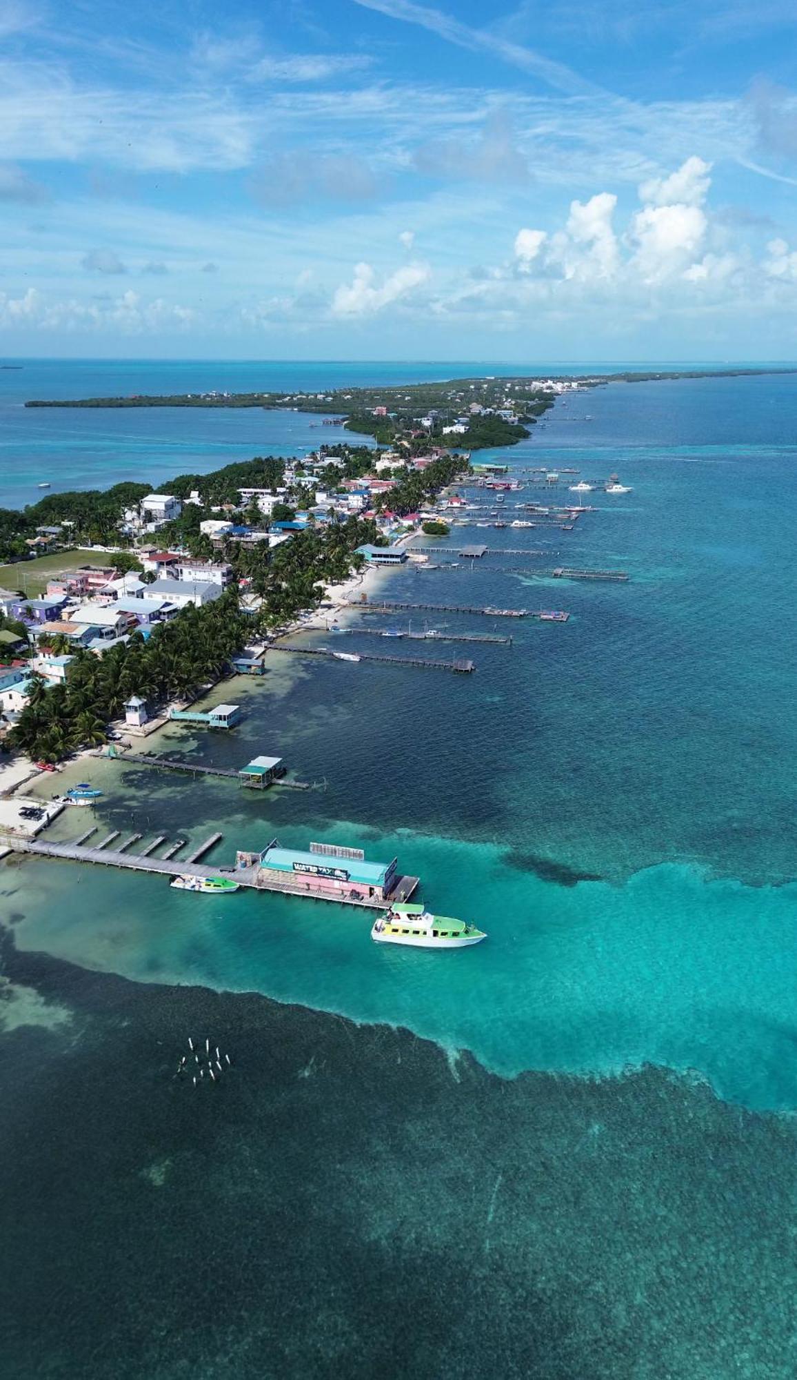 The Coral Casa Vila Caye Caulker Exterior foto